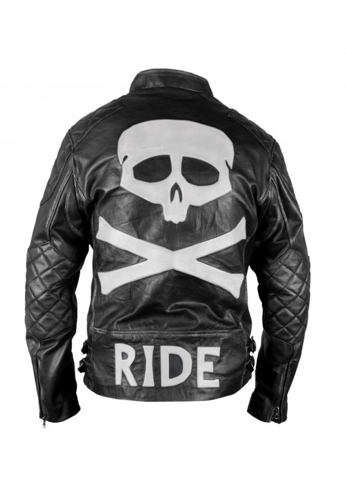 Men's Fashion Ride Black Jacket